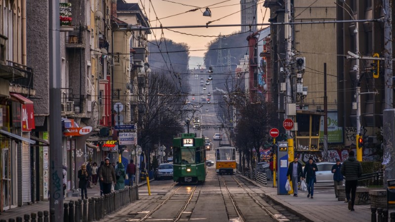 Bulharsko - tramvaj
